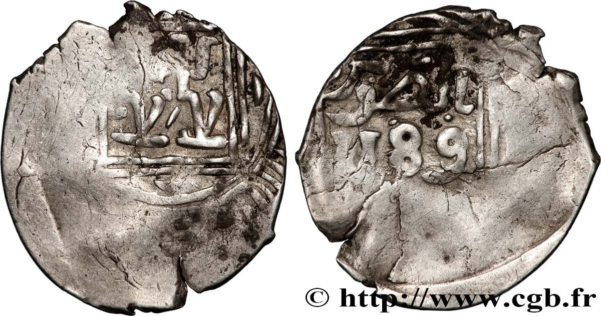 MAROCCO - (SIDI) MUHAMMAD III 1 Dirham AH 1189 (1775) Essaouira MB 