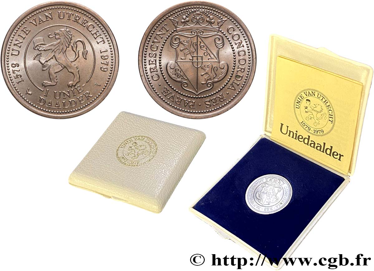 NETHERLANDS Jeton 1 Unie Daalder 1979 Utrecht MS 