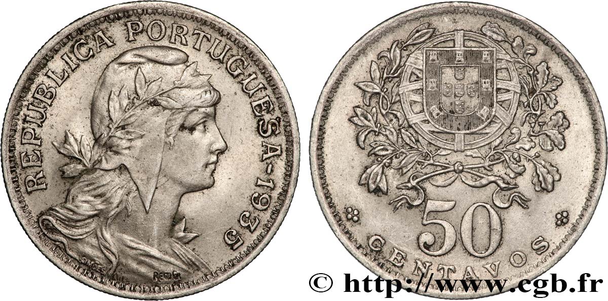 PORTOGALLO 50 Centavos 1935  q.SPL 