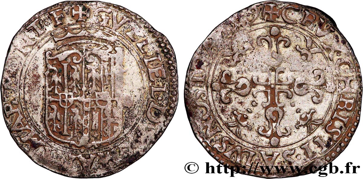 ITALY - CASAL - GUILLAUME GONZAGUE Blanc 1569 Casale BC+ 