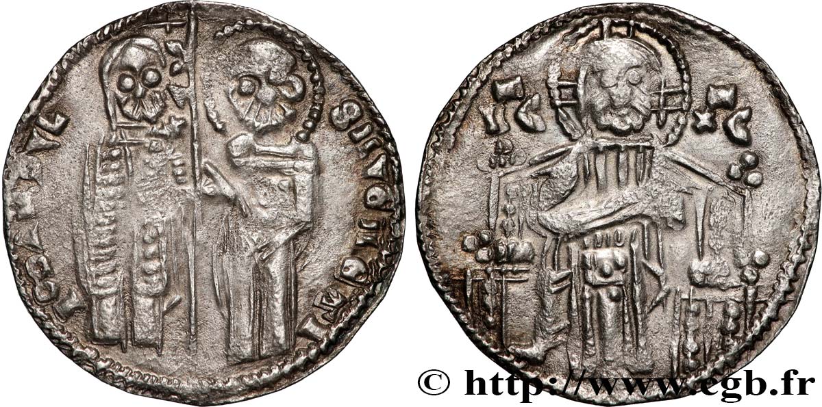 ITALY - VENICE - GIOVANNI DANDOLO (48th doge) Grosso ou matapan n.d. Venise SS 