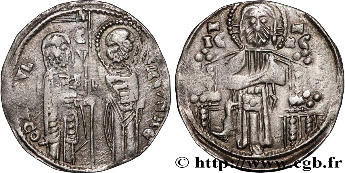 ITALY - VENICE - GIOVANNI DANDOLO (48th doge) Grosso ou matapan n.d. Venise SS 