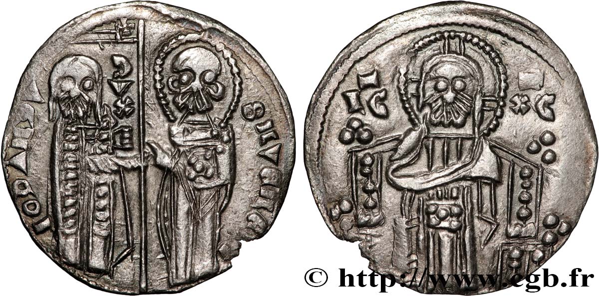 ITALY - VENICE - GIOVANNI DANDOLO (48th doge) Grosso ou matapan n.d. Venise XF 