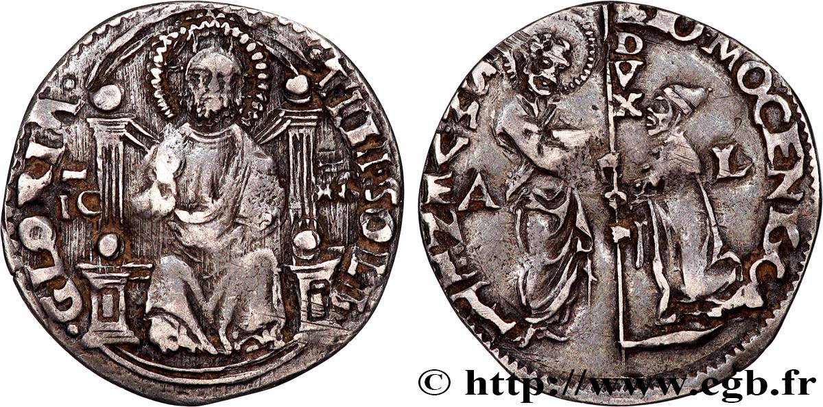 ITALIE - VENISE - GIOVANNI MOCENIGO (72e doge) Marcello n.d. Venise TTB 