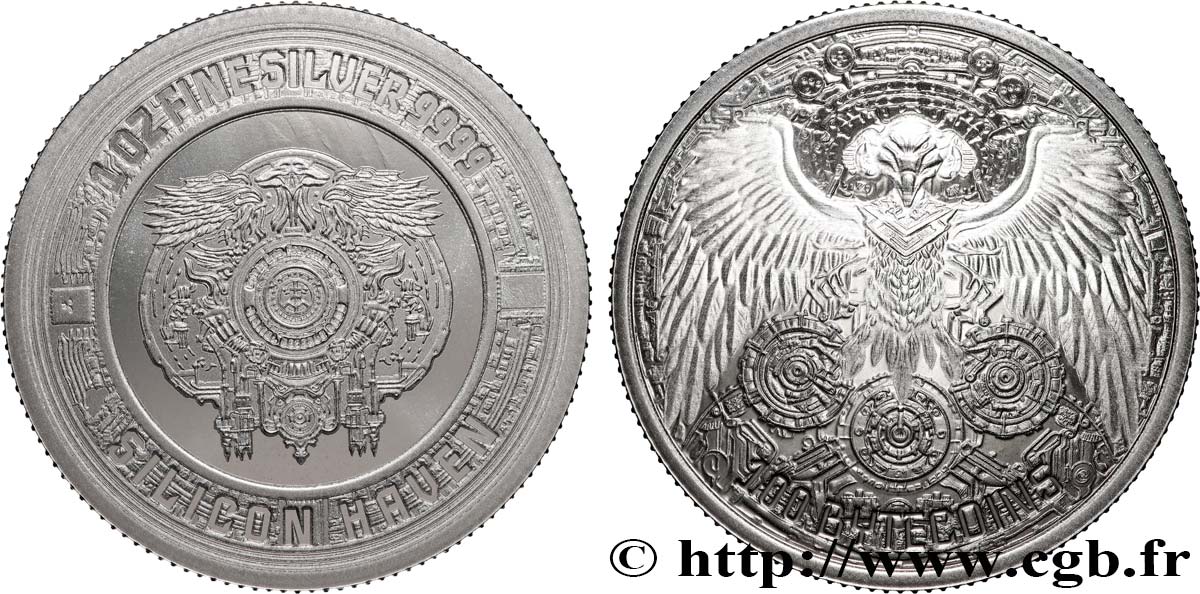 PLATA INVERSIÓN 1 Oz - 100 ByteCoins Intelligence Artificelle 2024  FDC 