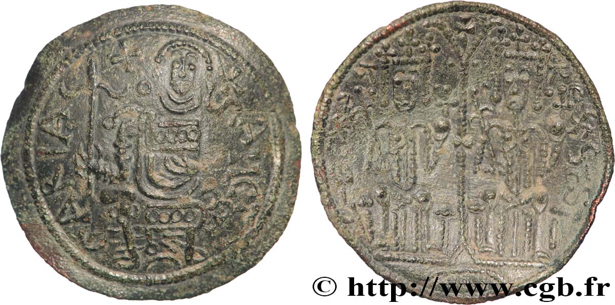 UNGHERIA - REGNO DI UNGHERIA - BELA III Follis c. 1173-1196 Buda BB 