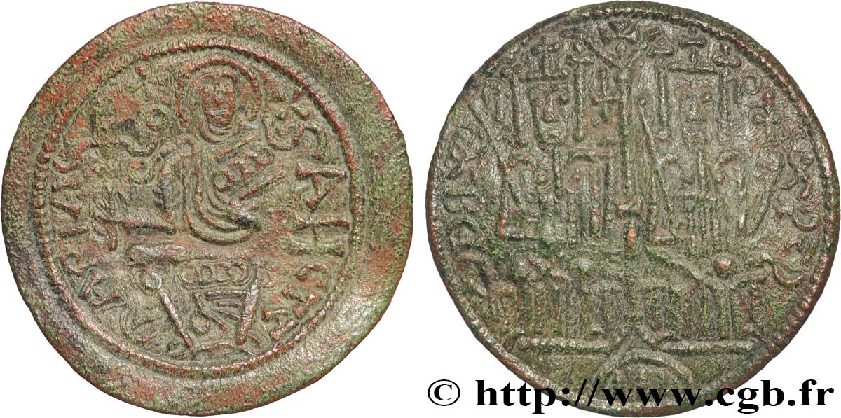 UNGHERIA - REGNO DI UNGHERIA - BELA III Follis c. 1173-1196 Buda BB 