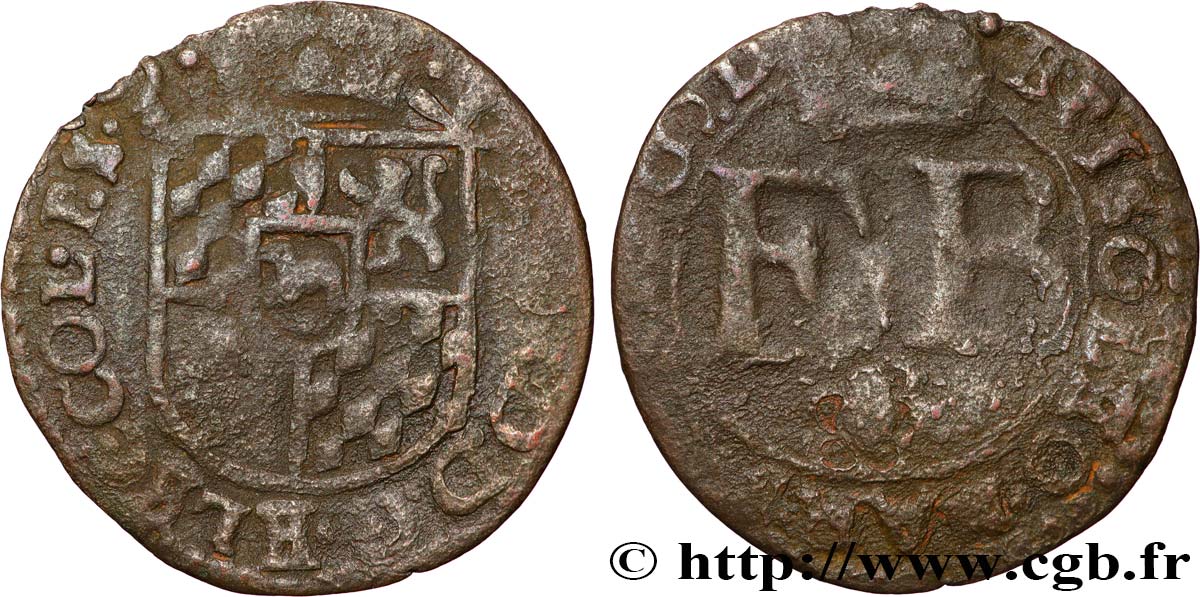 BISHOPRIC OF LIEGE - FERDINAND OF BAVARIA Liard n.d. Liège F 