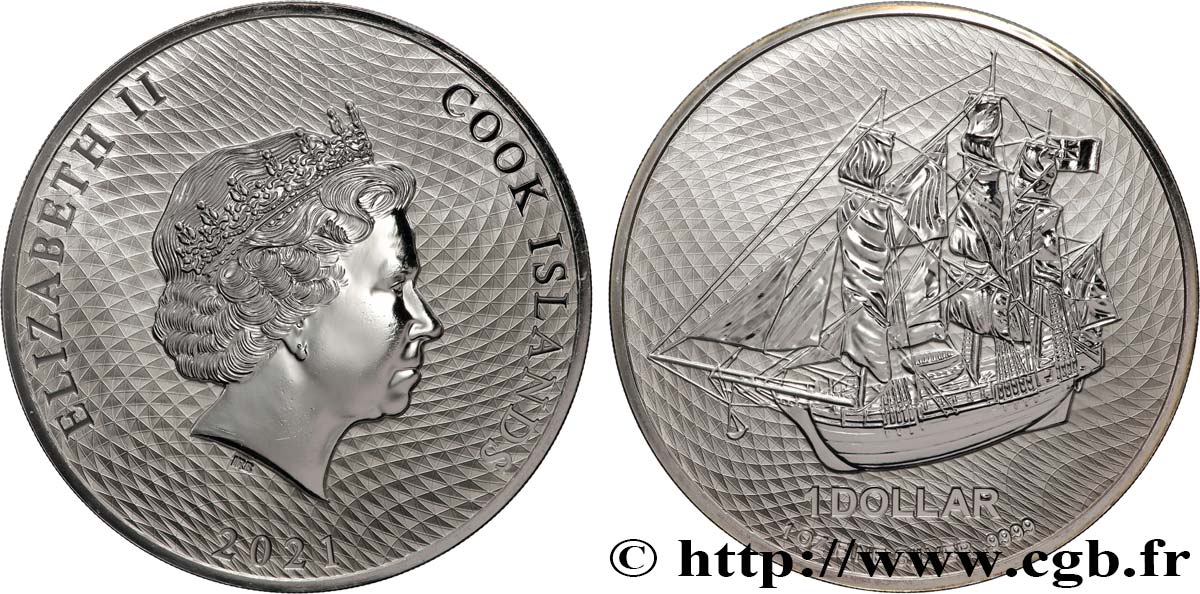 SILBER-INVESTMENT 1 Oz - 1 Dollar Bounty 2009  ST 