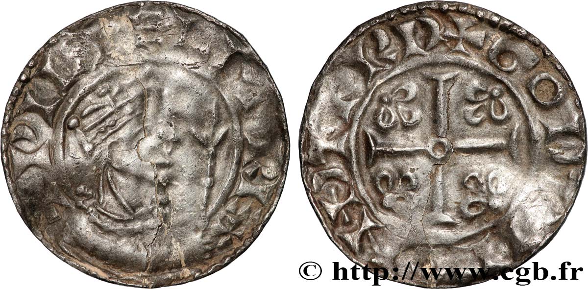 ANGLETERRE - GUILLAUME IER DIT  LE CONQUÉRANT  Penny au type “Profil à droite” n.d. Thetford VF/XF 