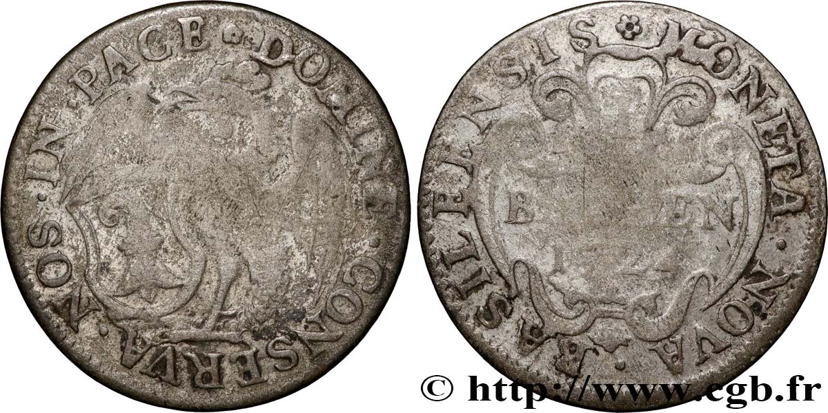 SUIZA - CIUDAD DE BASILEA 1 Batzen 1724  BC 
