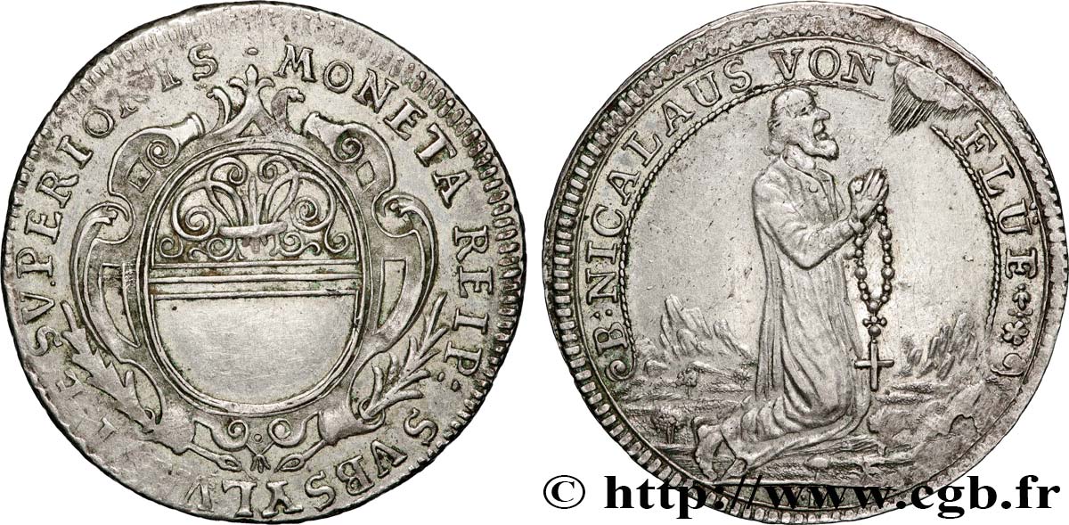 SVIZZERA - CANTON OBVALDO 20 Kreuzer ND (1724)  q.BB 