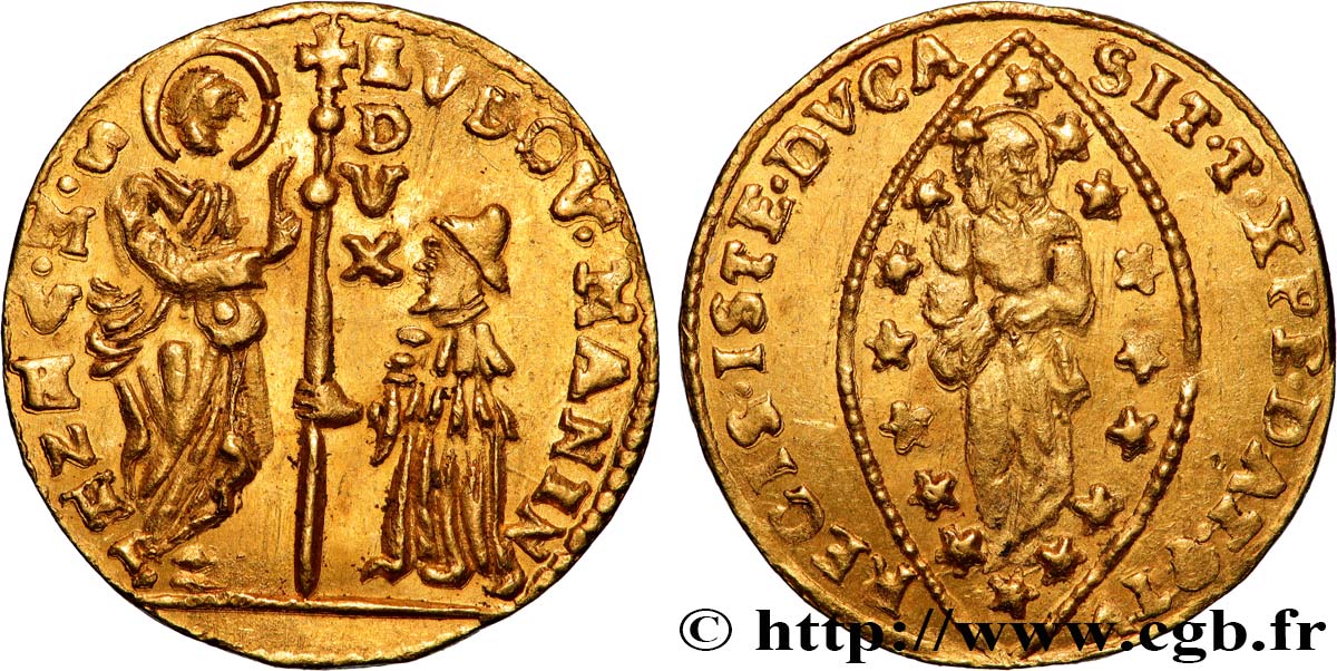 ITALIEN - VENEDIG - LUDOVICO MANIN (120. doge) Zecchino (Sequin) n.d. Venise VZ 