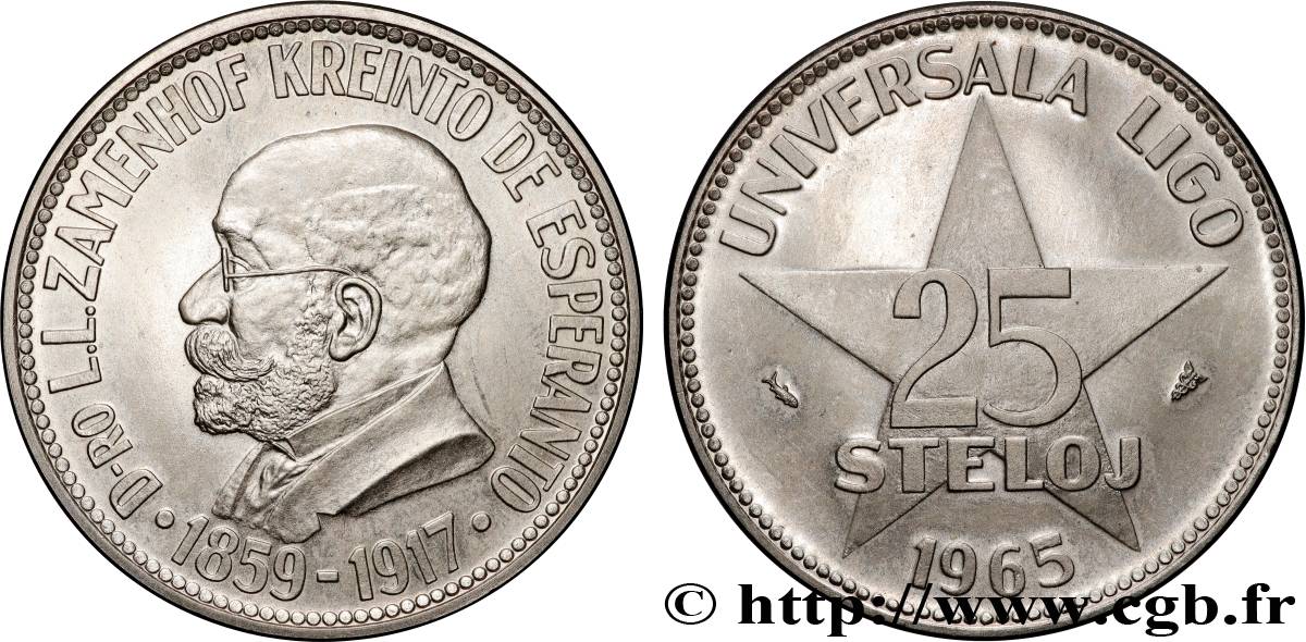 PAYS-BAS 25 Steloj - Esperanto 1965 Utrecht SPL 