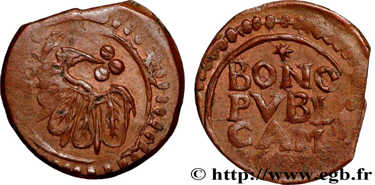ALLEMAGNE - KAMENZ - VILLE LIBRE DE KAMENZ 3 Pfennig 1622 Kamenz TTB+ 