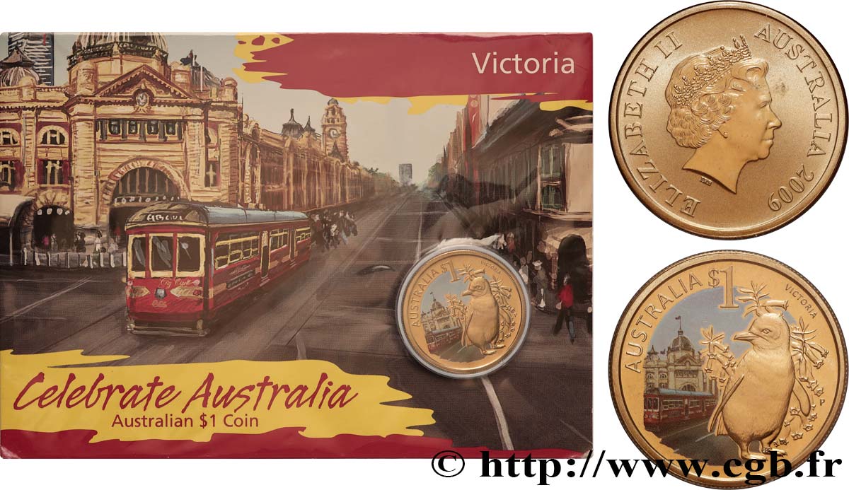 AUSTRALIA 1 Dollar Le Victoria 2009 Perth MS 