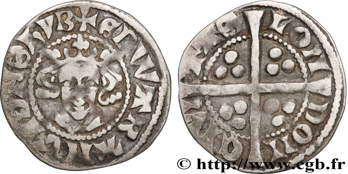 ENGLAND - KINGDOM OF ENGLAND - EDWARD I Penny n.d. Londres XF 