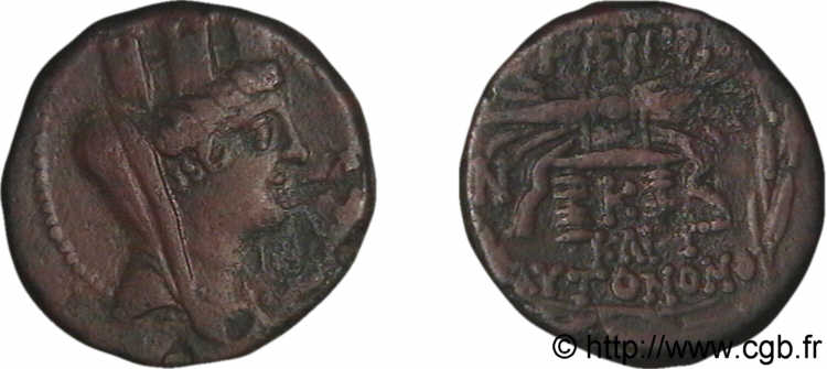 SYRIEN - SELEUKIS UND PIERIEN - SELEUKEIA Bronze Æ 20 SS
