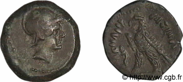 EGYPT - LAGID OR PTOLEMAIC KINGDOM - PTOLEMY IV PHILOPATOR Bronze Æ 18 XF