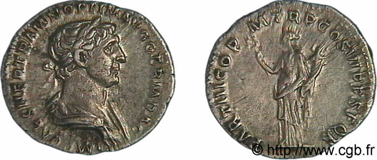 TRAJANUS Denier AU