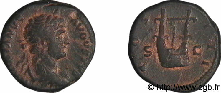 HADRIAN Semis, (PB, Æ 18) XF