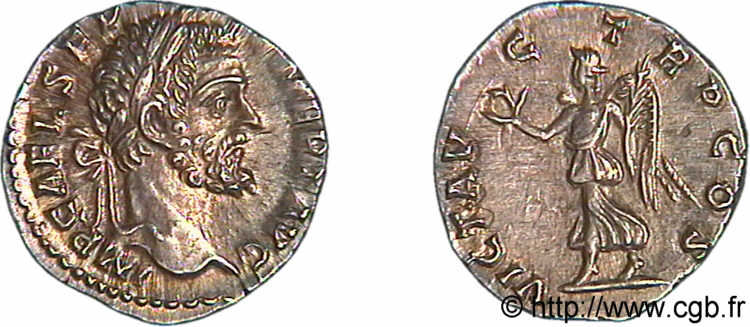 SEPTIMIUS SEVERUS Denier MS