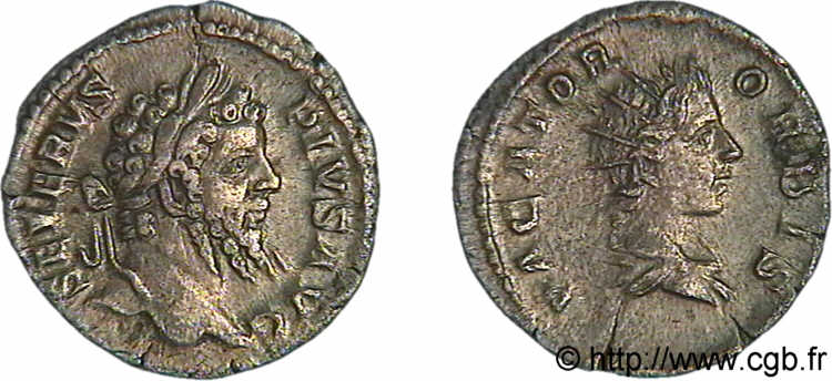 SEPTIMIUS SEVERUS Denier SS