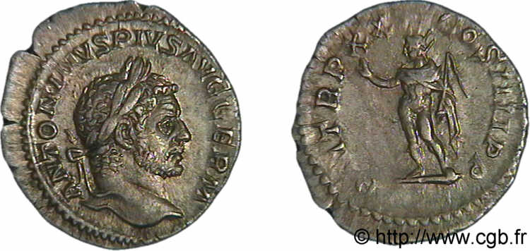 CARACALLA Denier MS