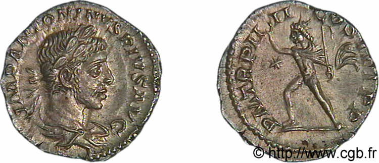 ELAGABALUS Denier MS