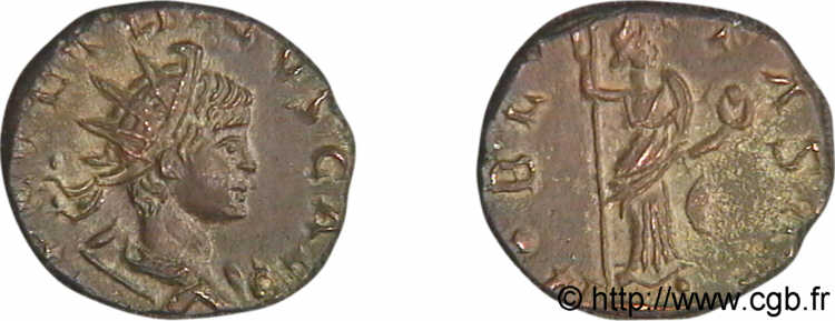 TÉTRICUS II Antoninien, minimi (imitation) TTB+