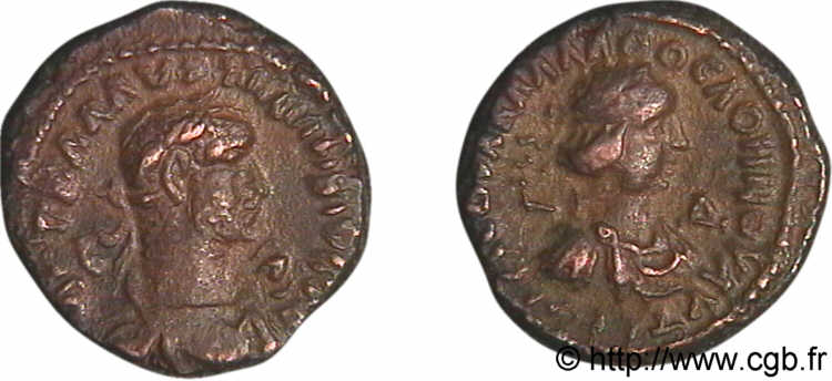 AURELIAN and VABALLATHUS Tétradrachme, (MB, Æ 21) AU