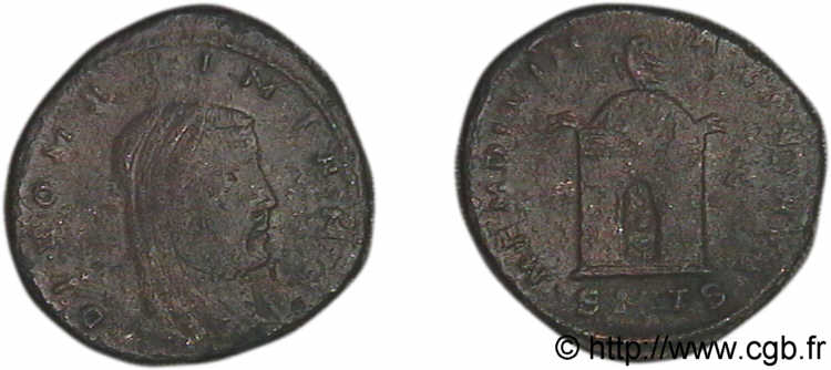 GALERIUS Follis ou nummus VF