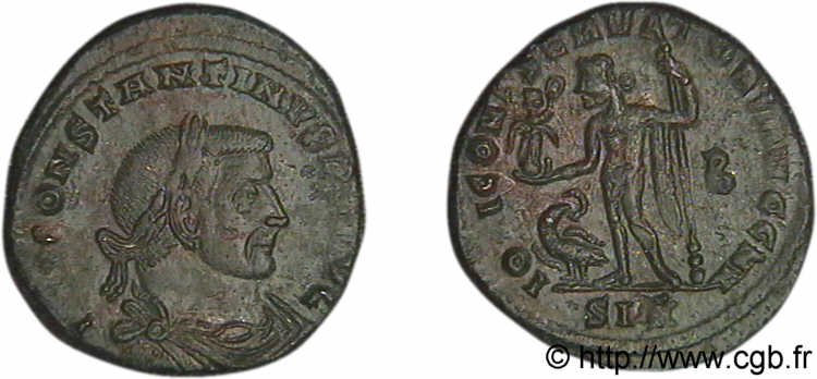 COSTANTINO I IL GRANDE Follis ou nummus SPL