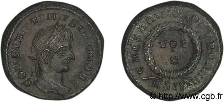 CONSTANTIN II Centenionalis ou nummus SUP