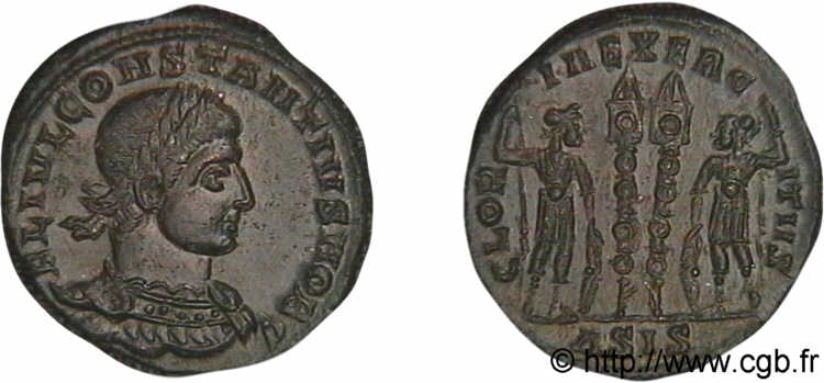 CONSTANTINUS II Centenionalis ou nummus fST