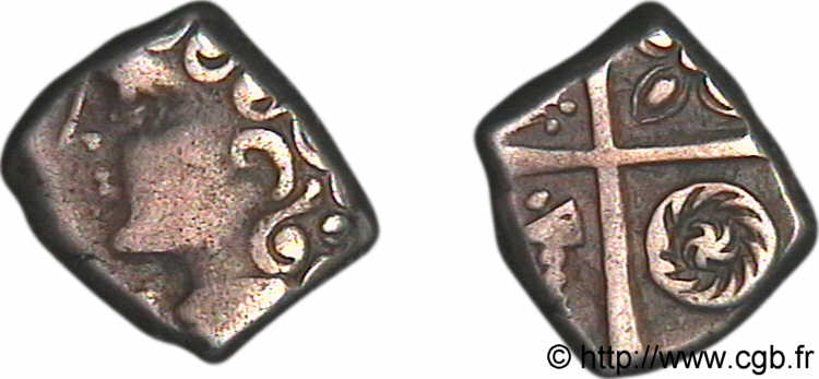 PETROCORII (Area of Périgueux) Drachme style flamboyant BB