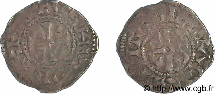 UGO CAPETO Denier c. 987-996 Beauvais q.BB