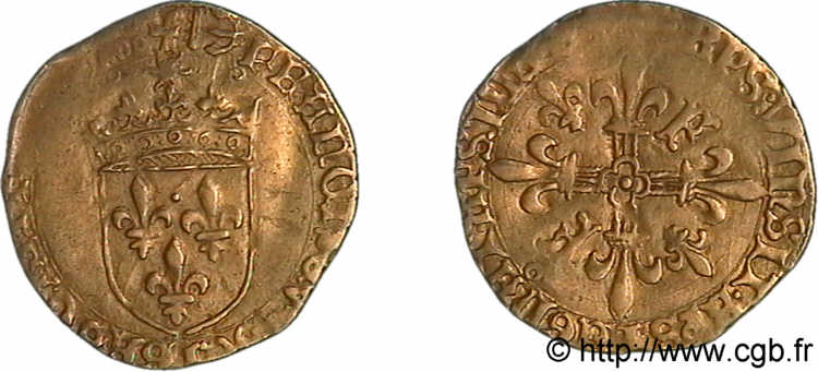 FRANCOIS I Écu d or au soleil 5e type 21/07/1519 Bayonne BC
