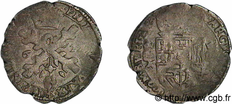 COUNTRY OF BURGUNDY - PHILIPPE IV OF SPAIN Trente-deuxième de patagon ou gros VF