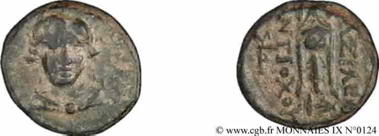 SYRIEN - SELEUKIDISCHES KÖNIGREICH - ANTIOCHOS I SOTER Bronze Æ 10 ou quart d unité fVZ