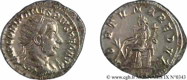 GORDIANUS III Antoninien de poids lourd VZ