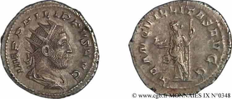 PHILIPPE Ier L&nbsp;ARABE Antoninien SUP/TTB+