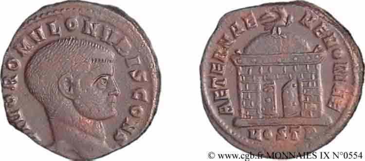 ROMULUS Follis ou nummus XF