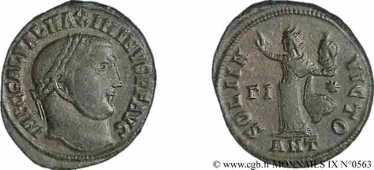 MAXIMINUS II DAZA Follis ou nummus VZ