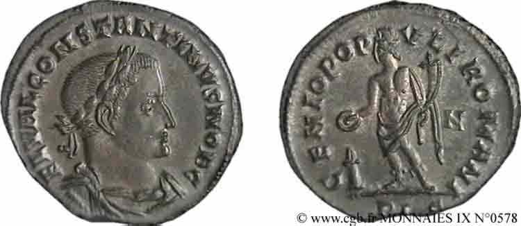 CONSTANTINE I THE GREAT Follis ou nummus MS