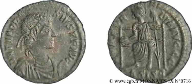 THEODOSIUS I Nummus, (Æ 3) VZ