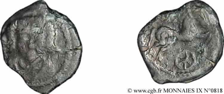 LEXOVII (Area of Lisieux) Bronze au personnage de face BC
