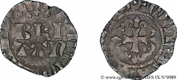 DUCHY OF BRITTANY - JEAN IV OF MONTFORT Double BB