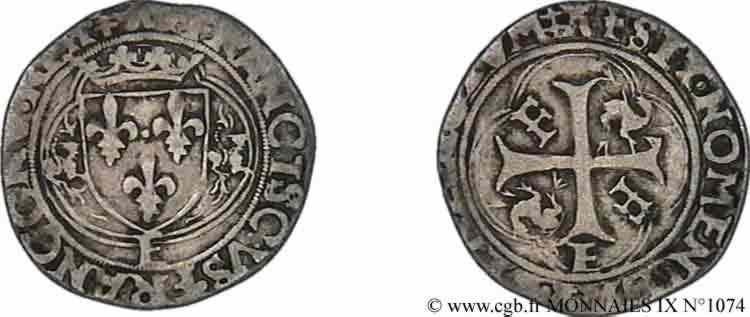 FRANCOIS I Douzain aux salamandres, 1er type 24/02/1540 Tours BC+