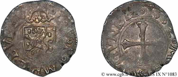 FRANCHE-COMTÉ - CHARLES V DIT CHARLES QUINT Liard ou demi-blanc TB+